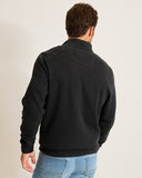 Flip Coast Reversible Half-Zip Sweatshirt in Black by Tommy Bahama