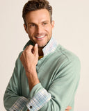 Las Arias Sweatshirt Polo in Azure Water Heather by Tommy Bahama