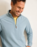 Ben & Terry Half-Zip Sweatshirt in Norse Blue by Tommy Bahama