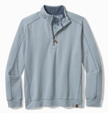 Ben & Terry Half-Zip Sweatshirt in Norse Blue by Tommy Bahama