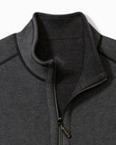 Flip Coast Reversible Vest in Black by Tommy Bahama