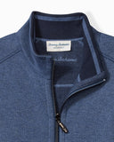 Flip Coast Reversible Vest in Blue Note Heather by Tommy Bahama