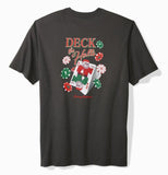 Deck the Halls Graphic T-Shirt in Coal by Tommy Bahama