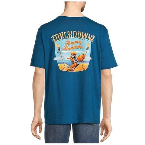 Touchdown T-Shirt in Blue Allure by Tommy Bahama