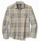 Fireside Modesto Stretch Flannel Shirt in Wind's Breath by Tommy Bahama