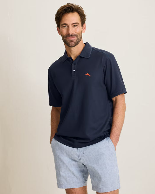 Emfielder Icon Polo in Blue Note by Tommy Bahama