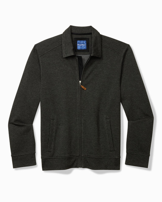 Astoria Full-Zip Jacket in Coal by Tommy Bahama