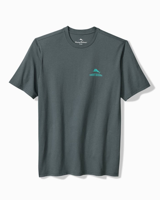 Fantasy Draft Graphic T-Shirt in Turbulence by Tommy Bahama