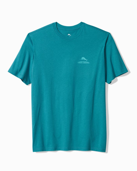 Polar Beers Graphic T-Shirt in Dark Canal Blue by Tommy Bahama