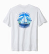 Yachta Bing Yachta Boom Graphic T-Shirt in White by Tommy Bahama