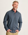 San Sebastian Check IslandZone® Shirt in Bering Blue by Tommy Bahama