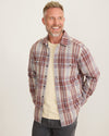 Fireside Santa Fe Stretch Flannel in Warm Mist by Tommy Bahama
