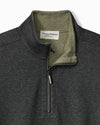 Flipview Reversible Half-Zip Sweatshirt in Charcoal Heather by Tommy Bahama