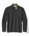 Flipview Reversible Half-Zip Sweatshirt in Charcoal Heather by Tommy Bahama