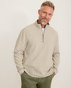 Flipview Half Zip in Cobblestone Heather by Tommy Bahama