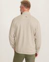 Flipview Half Zip in Cobblestone Heather by Tommy Bahama