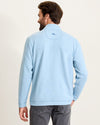Flipview Half Zip in Blue Muscari Heather by Tommy Bahama