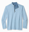Flipview Half Zip in Blue Muscari Heather by Tommy Bahama