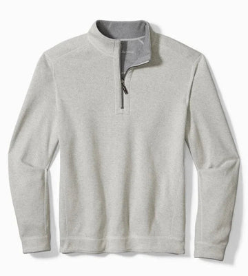 Flipview Half Zip in Lychee Heather by Tommy Bahama