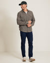 Fireside Coast Stretch Flannel in Wet Clay by Tommy Bahama