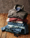Fireside Coast Stretch Flannel in Wet Clay by Tommy Bahama