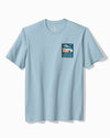 Marlin View Graphic T-Shirt in Silvery Blue by Tommy Bahama