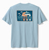Marlin View Graphic T-Shirt in Silvery Blue by Tommy Bahama