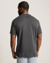 Keyport Diamond V-Neck in Coal by Tommy Bahama