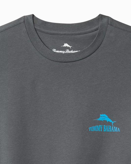 The Weekend Is Calling Graphic T-Shirt in Turbul by Tommy Bahama