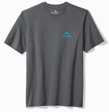 The Weekend Is Calling Graphic T-Shirt in Turbul by Tommy Bahama