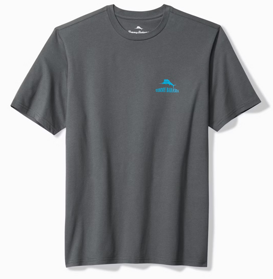 The Weekend Is Calling Graphic T-Shirt in Turbul by Tommy Bahama