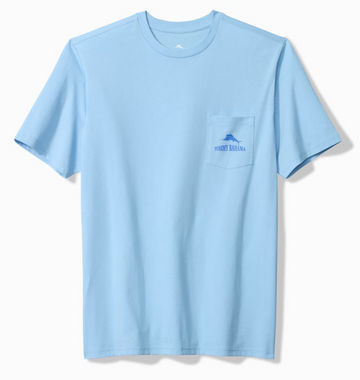 Fishin' Chips Pocket T-Shirt in Seabank Sky by Tommy Bahama
