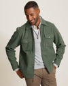 Silverwood Lake Shirt Jacket in Juniper Heather by Tommy Bahama