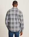 Fireside Los Alamos Flannel Shirt in Night Swim by Tommy Bahama