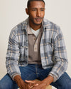 Fireside Los Alamos Flannel Shirt in Night Swim by Tommy Bahama