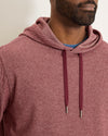 Fireside Coast Hoodie in Pinot Noir by Tommy Bahama