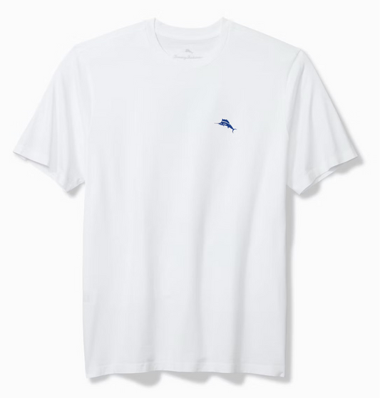 Glowshore Graphic T-Shirt in White by Tommy Bahama