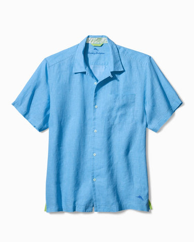 Sea Glass Camp Shirt in Blue Yonder by Tommy Bahama