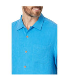 Tropic Isles Camp Shirt in Blue Canal by Tommy Bahama