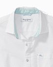 Nova Wave Solid Short-Sleeve Shirt in White by Tommy Bahama