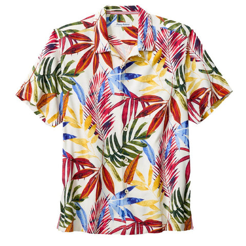 Soriano Fronds IslandZone® Camp Shirt in Continental by Tommy Bahama