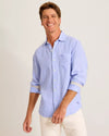 Paradise Breezer Linen Long-Sleeve Shirt in Classic Lavender by Tommy Bahama