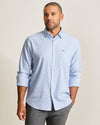 Sarasota Stretch Ventura Coast IslandZone Shirt in Vacation Blue by Tommy Bahama