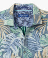 Coastline Cord Jungle Fade Leaf Print Corduroy Button-Up Shirt in Sterling Blue by Tommy Bahama