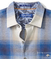 Canyon Beach Orcas Ombre Shirt in Palace Blue by Tommy Bahama