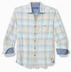 Coastline Cord Truly Check Shirt In Vanilla Ice by Tommy Bahama