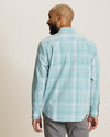 Sarasota Stretch La Cumbre Plaid IslandZone Shirt in Blue Chaise by Tommy Bahama