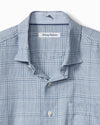 Rioja Check Long Sleeve Woven Shirt in Stonewash by Tommy Bahama