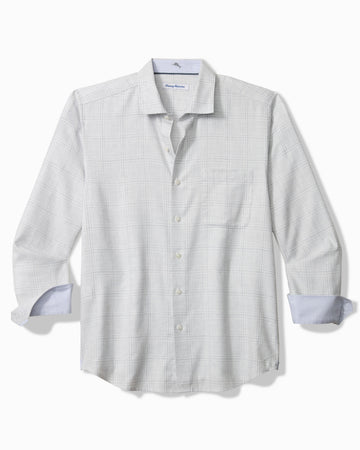 Rioja Check Long Sleeve Woven Shirt in Featherstone by Tommy Bahama