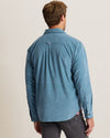 Coastline Cord Heather Bay Shirt In Kingfish by Tommy Bahama